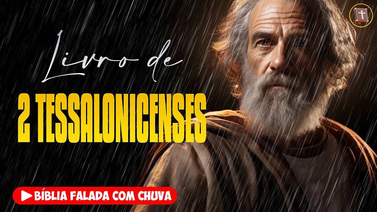 ✝️ 2 TESSALONICENSES - Novo Testamento [Bíblia a Mensagem] 🌧️ Bíblia Falada com Chuva 👉 53