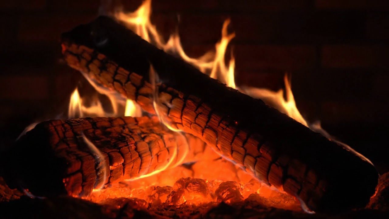 Crackling Fireplace 🔥 Jazz Piano Chill Ambience for Cozy Night Relaxation