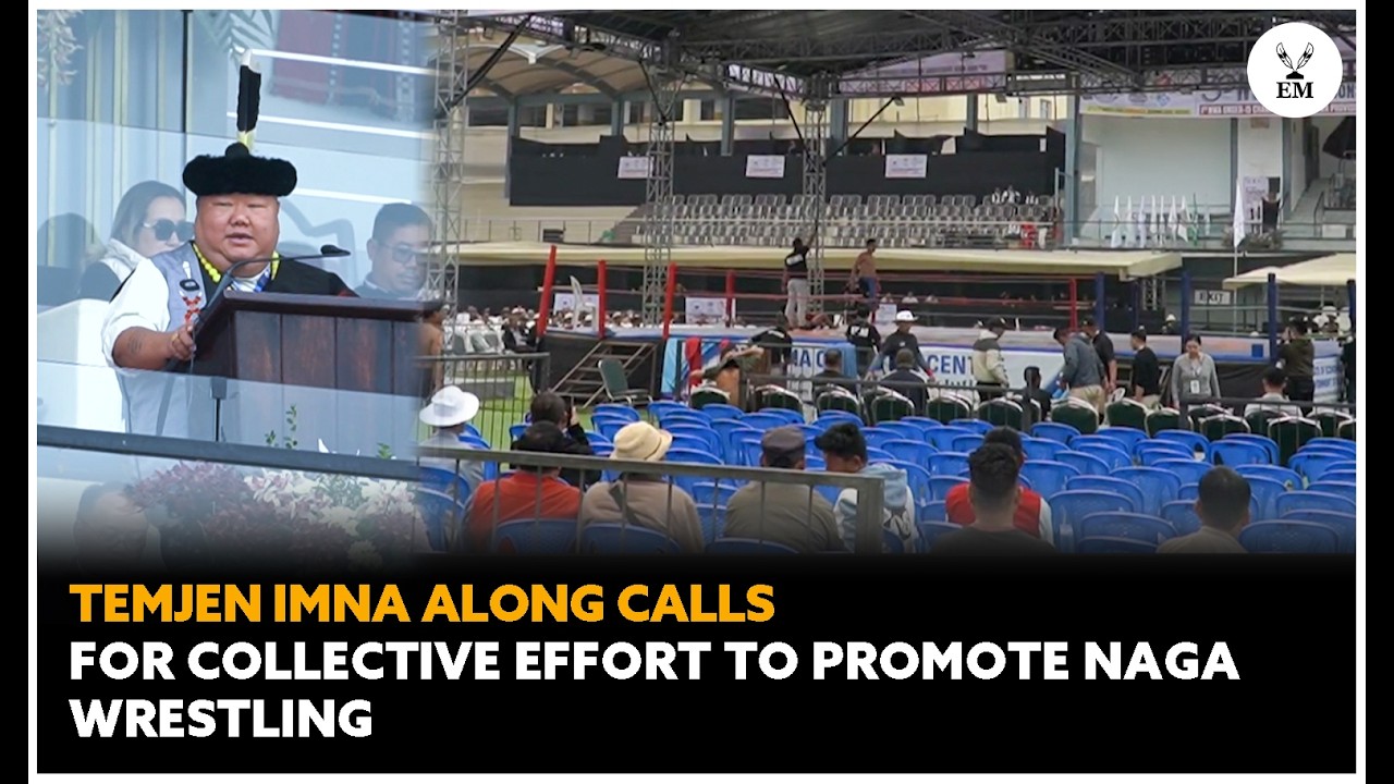 Naga traditional wrestling championship begins in Kohima