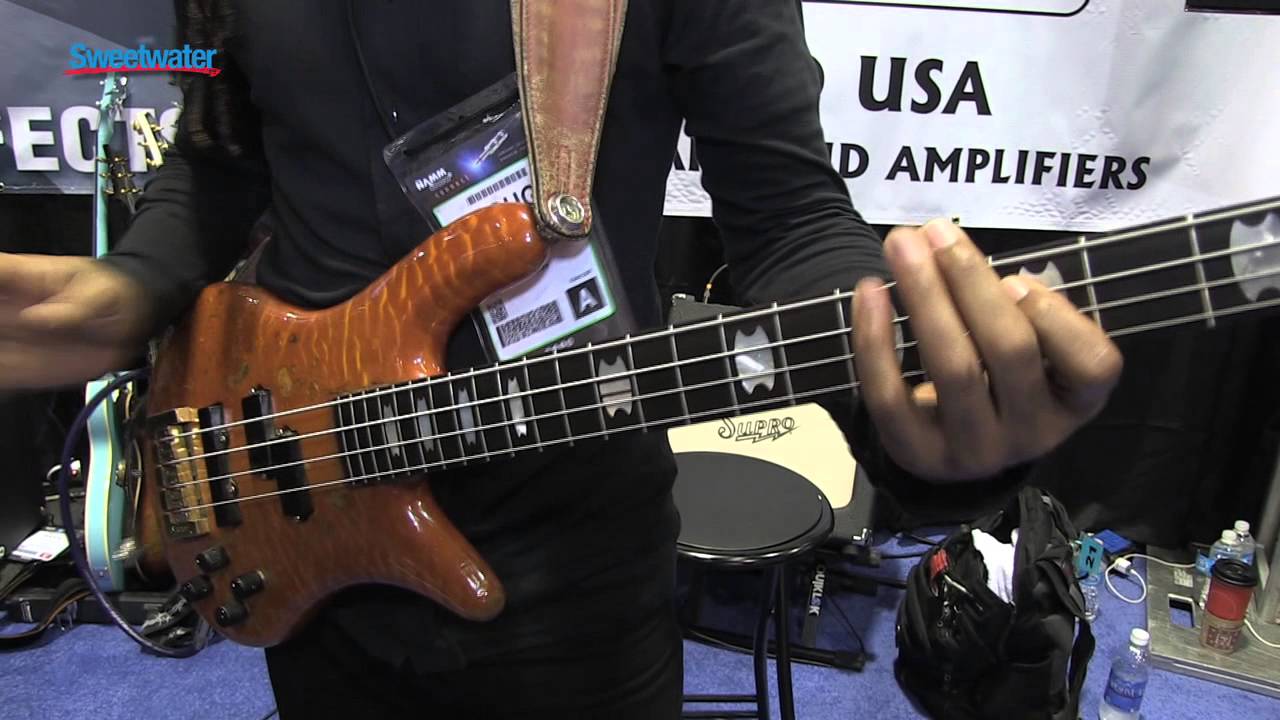 Pigtronix Philosopher Bass Compressor Demo With Doug Wimbish - Sweetwater at Winter NAMM 2013