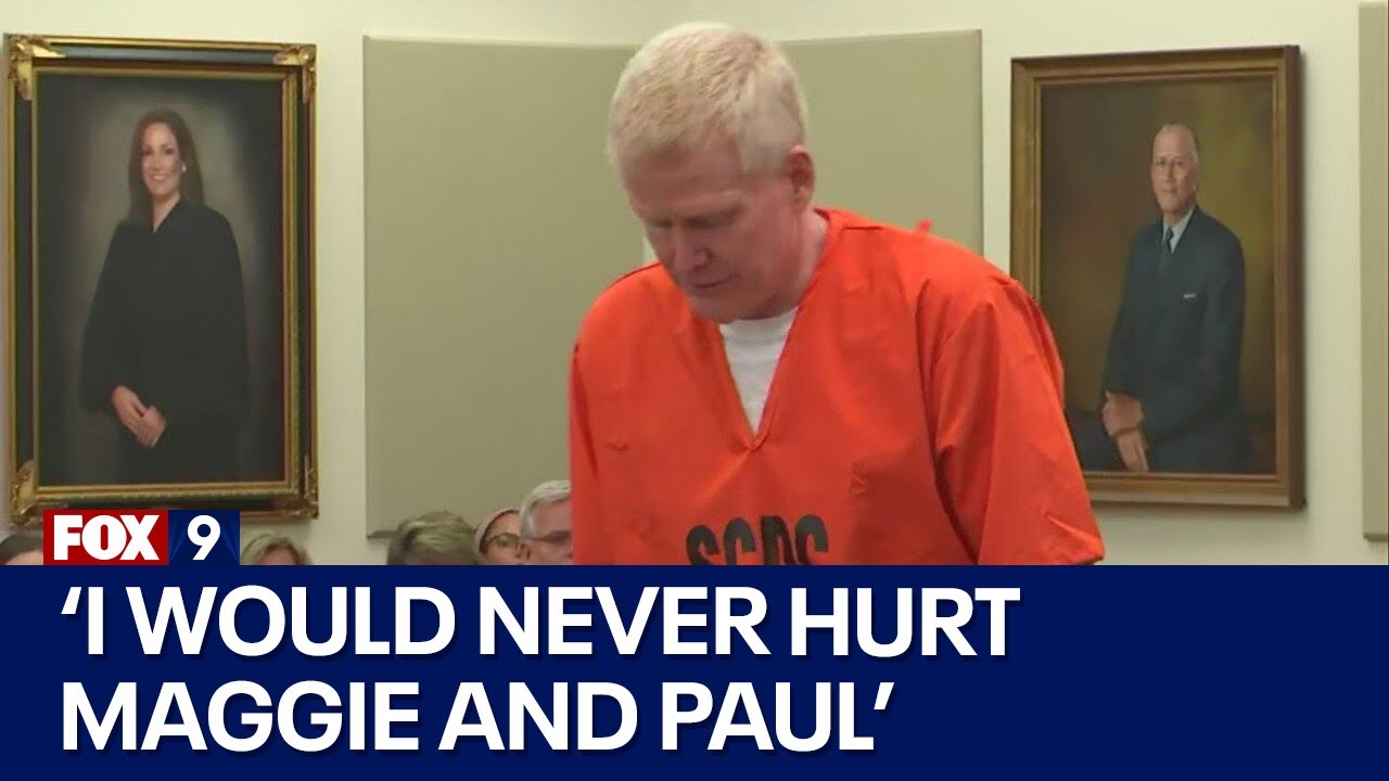 Alex Murdaugh speaks at his sentencing