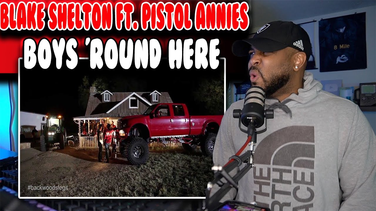 Блейк Шелтон при участии Pistol Annies & Friends (Boys 'Round Here) | Реакция