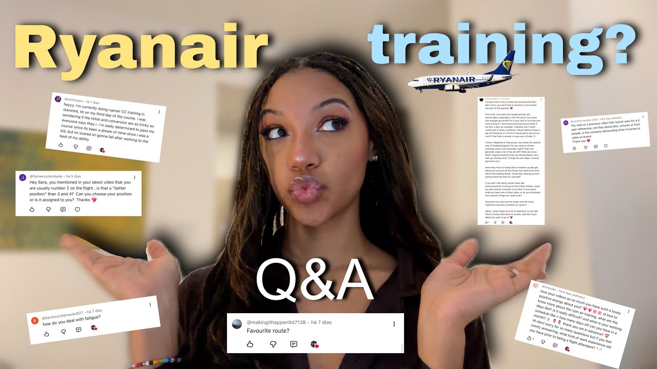 Вопросы и ответы для бортпроводников Ryanair ✈️ Сложно ли проходить обучение? Объяснение экзамено...