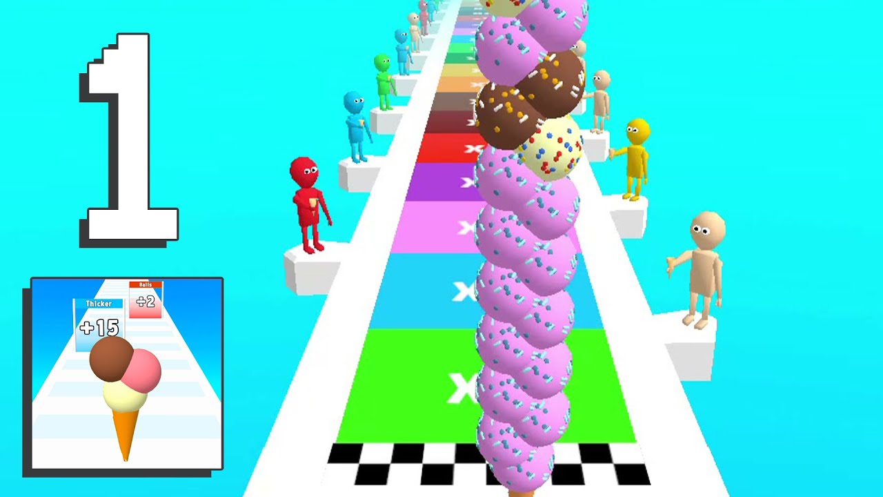 Ice Cream Rush - Gameplay Walkthrough [Android, iOS Game]