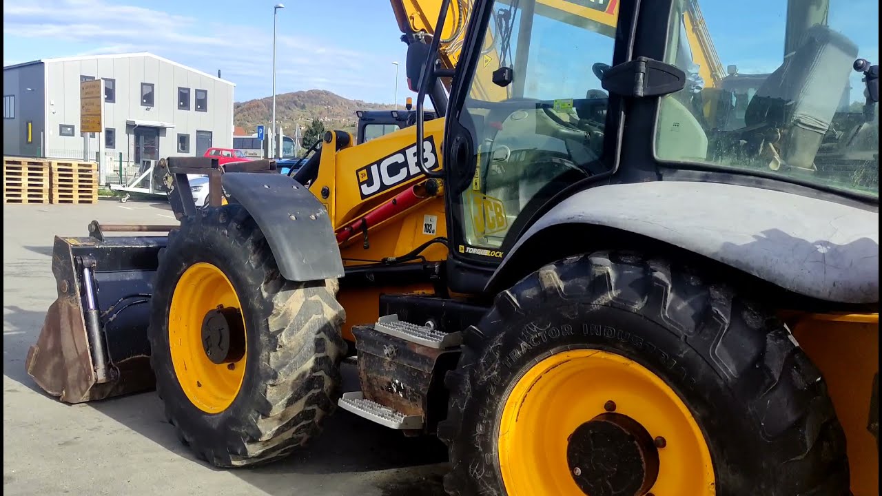 Проблема с тормозами JCB 4cx eco, часть 1, диагностика неисправности