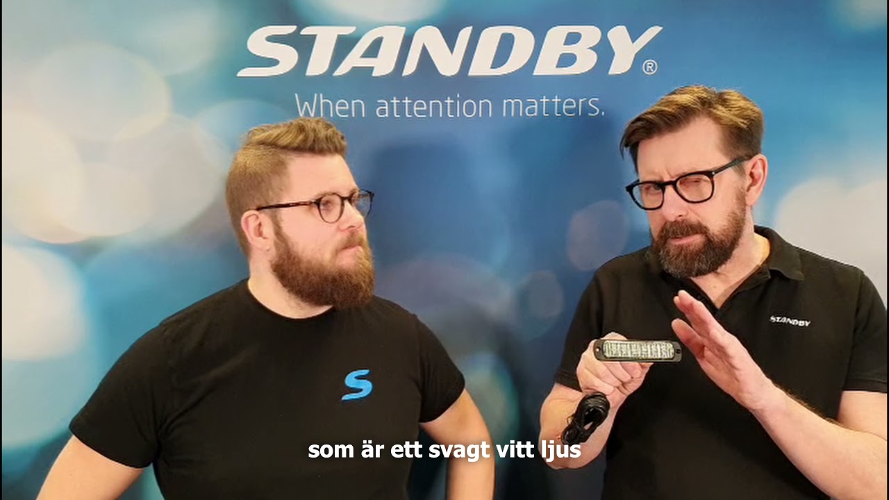 Standby Produktvisning L52 varningsljus