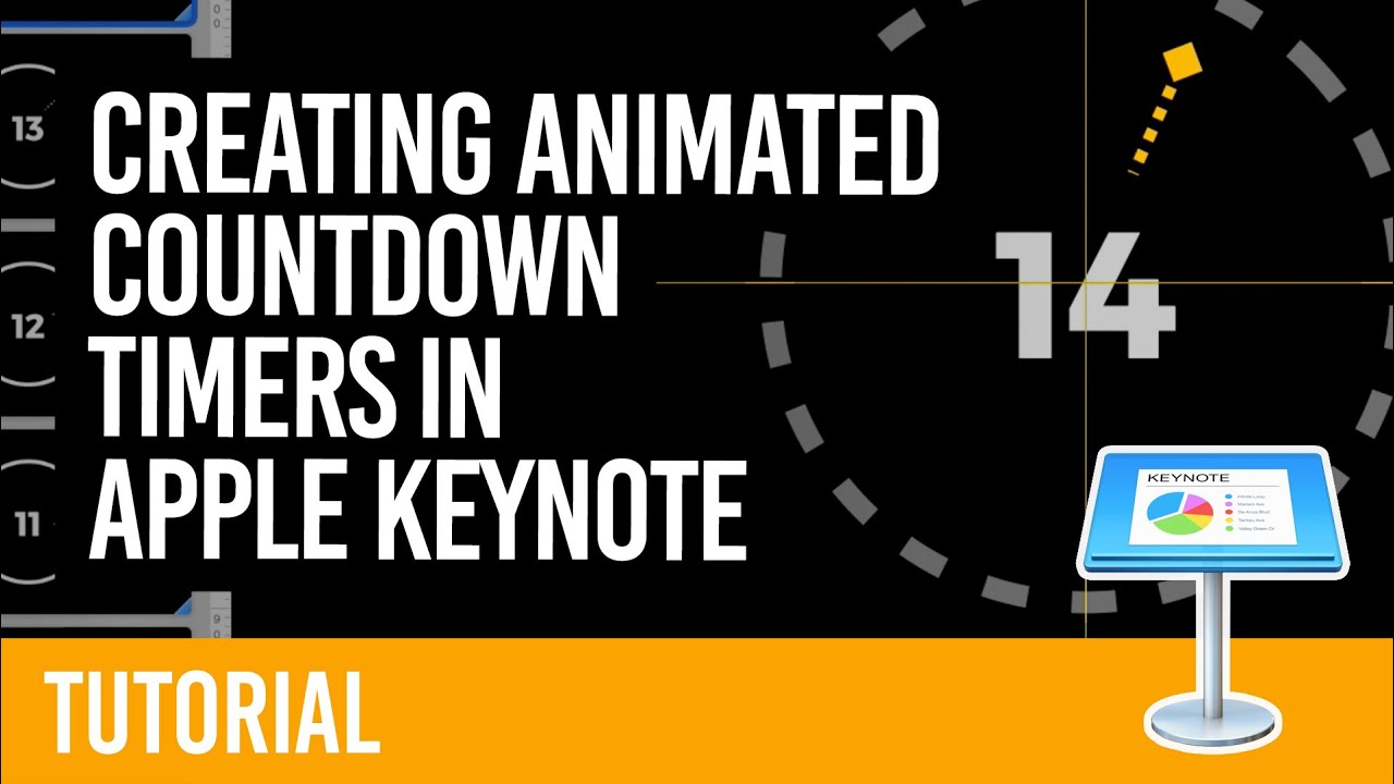 Creating advanced animated timer in Apple Keynote [TUTORIAL W/ SOURCE FILES]