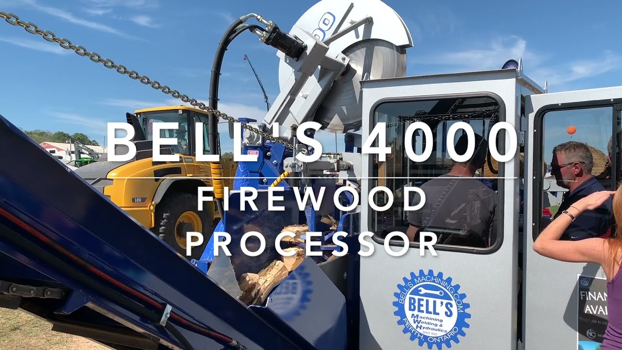 BELL'S 4000 Firewood Processor - Firewood Business