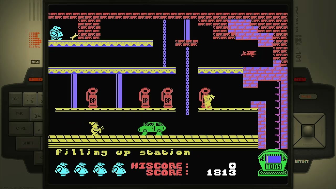 Chubby Gristle MSX Emulated
