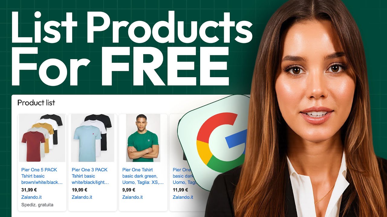 How to List Products on Google For FREE | Complete & Easy Google Merchant Center Tutorial