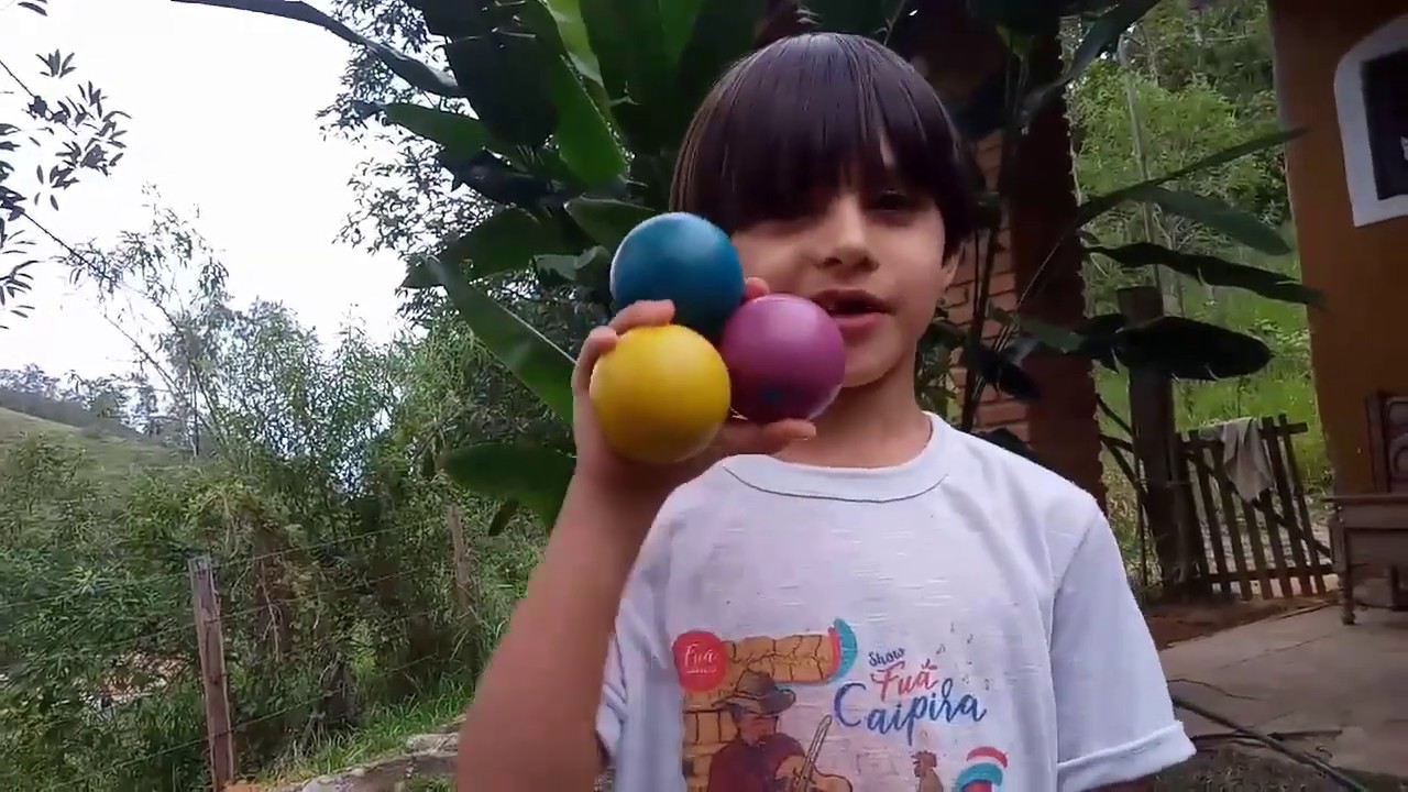 Malabares com 3 bolinhas - Tutorial rápido e fácil