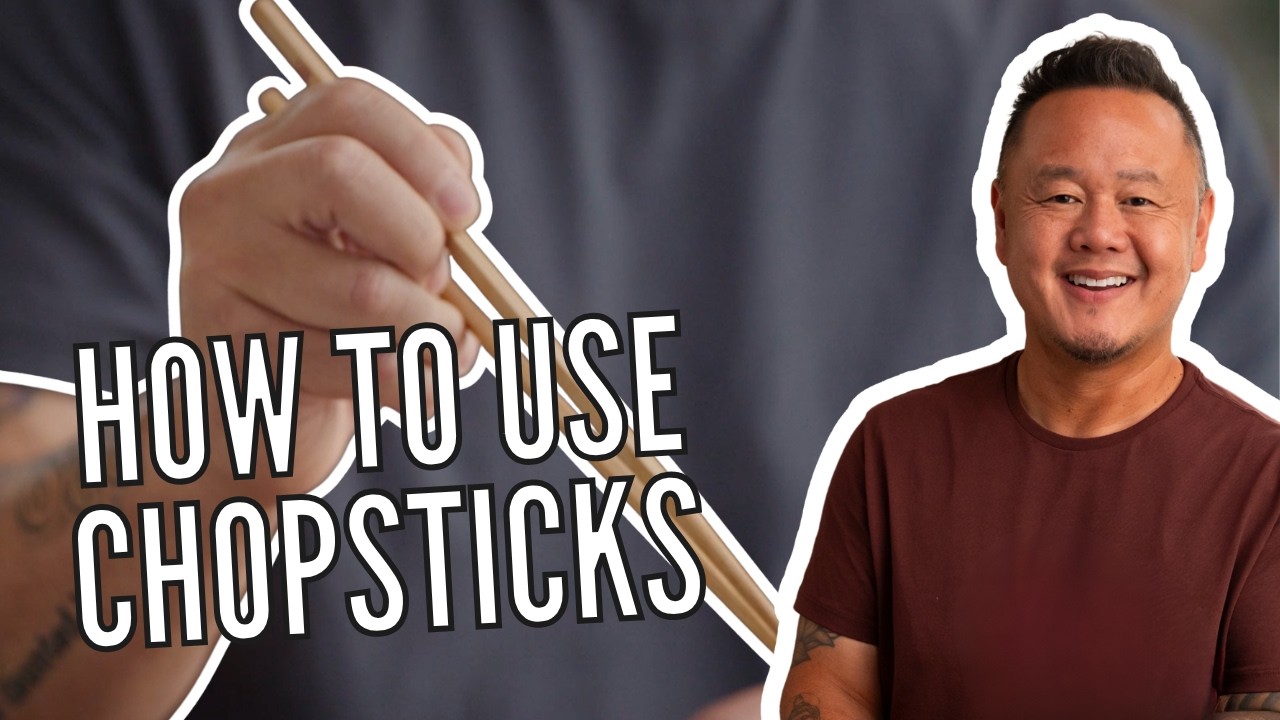 How to Use Chopsticks with Jet Tila 🥢 | Ready Jet Cook | Food Network