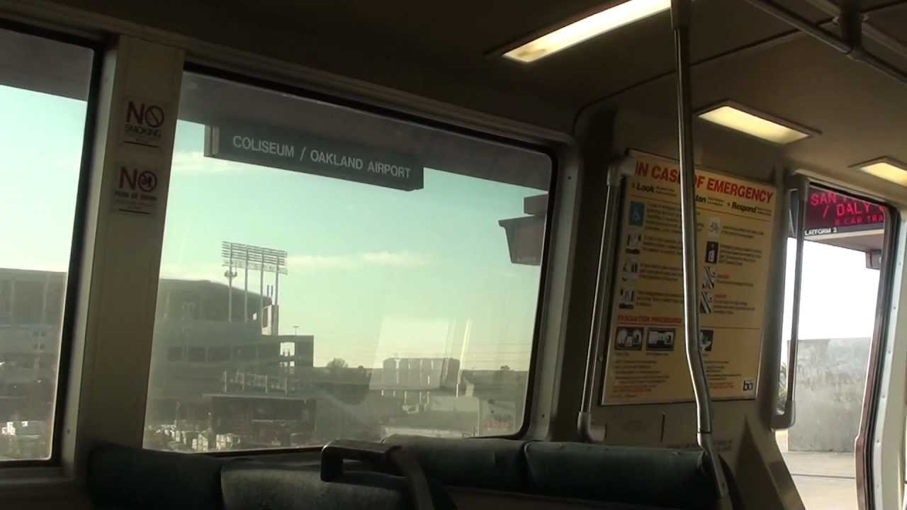 BART From Bay Fair to Lake Merritt - Full Section Ride (HD)