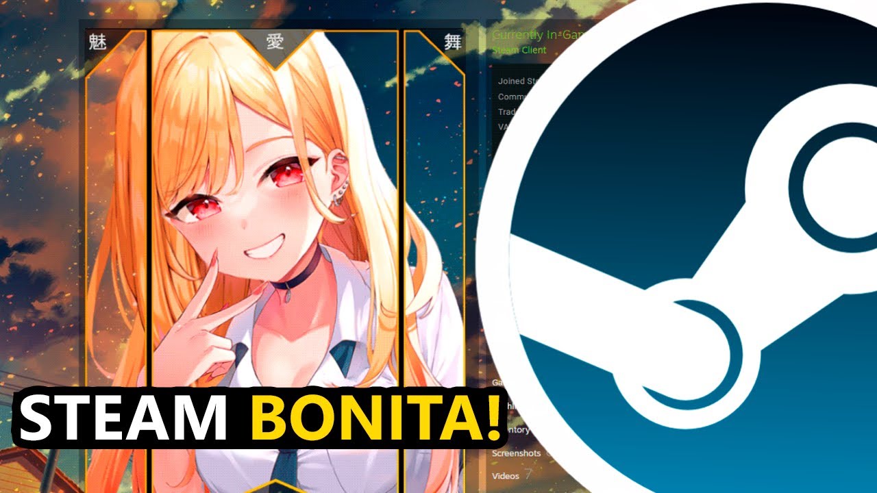 Como deixar sua Steam mais Bonita!