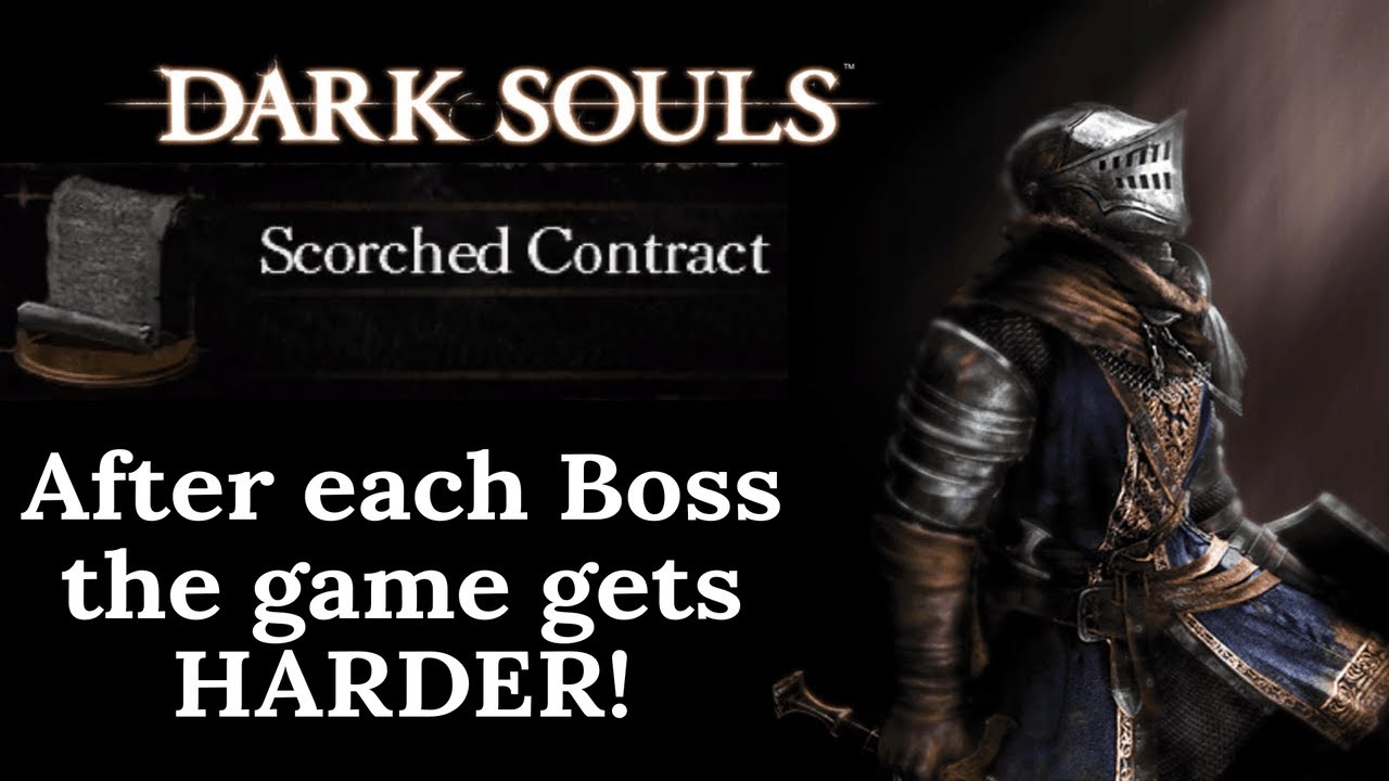 I tried the HARDEST Dark Souls Mod | Scorched Contract