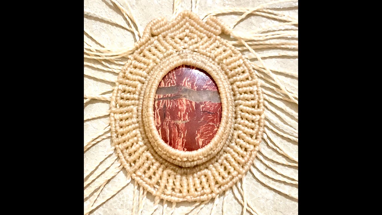 Macramé Diseño laberinto