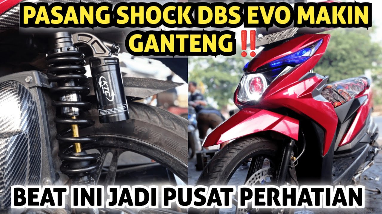 PASANG SHOCK KTC EVO DI BEAT #fahmiwah #beat