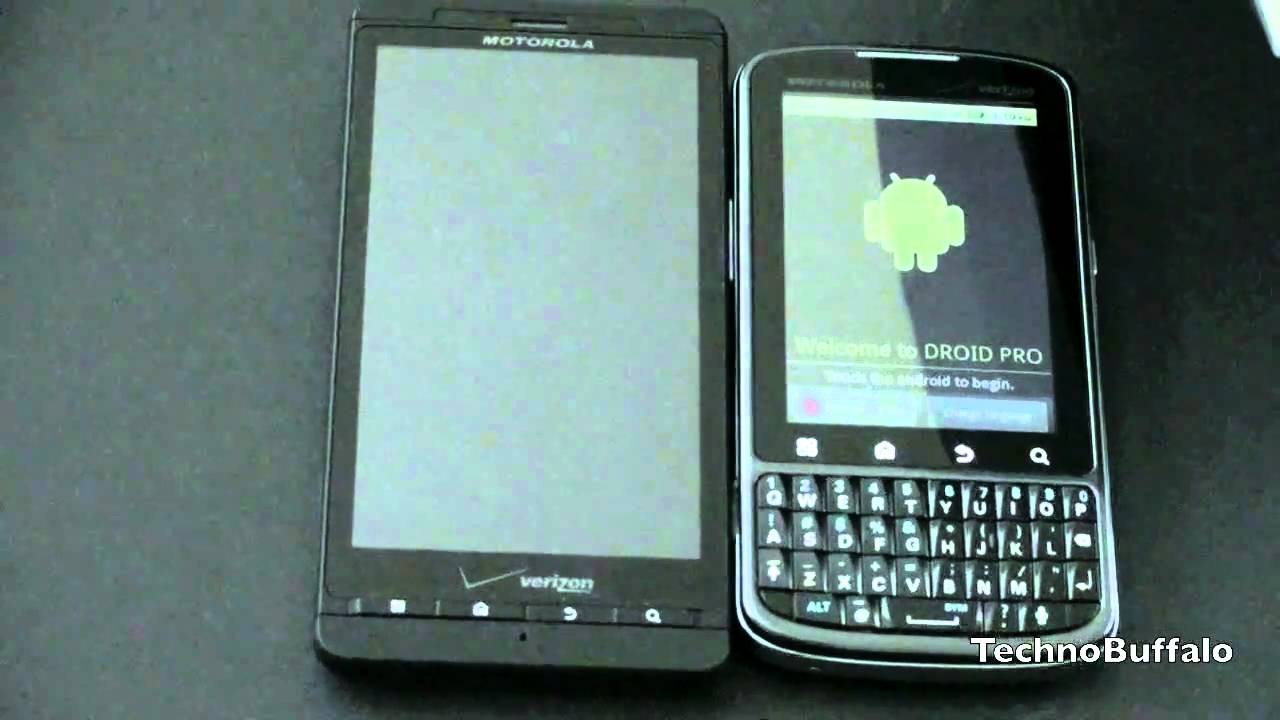 Motorola Droid Pro Unboxing