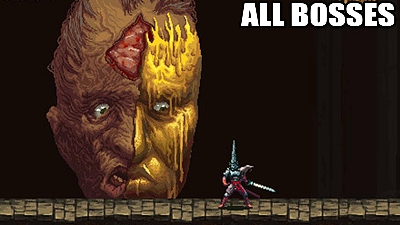 Blasphemous - All Bosses (With Cutscenes + Stir of Dawn DLC) HD 1080p60 PC