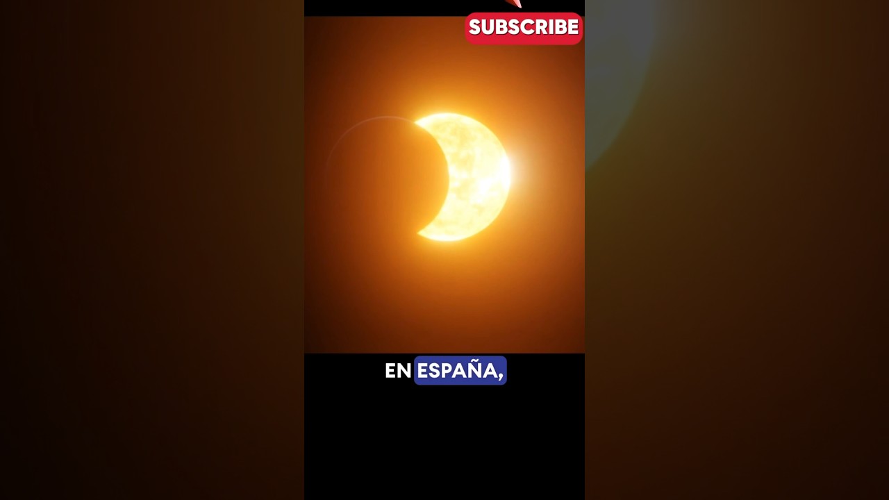 Fecha del Pr&oacute;ximo Eclipse Solar Total  en 2026. #curiosidades #eclipse #sol