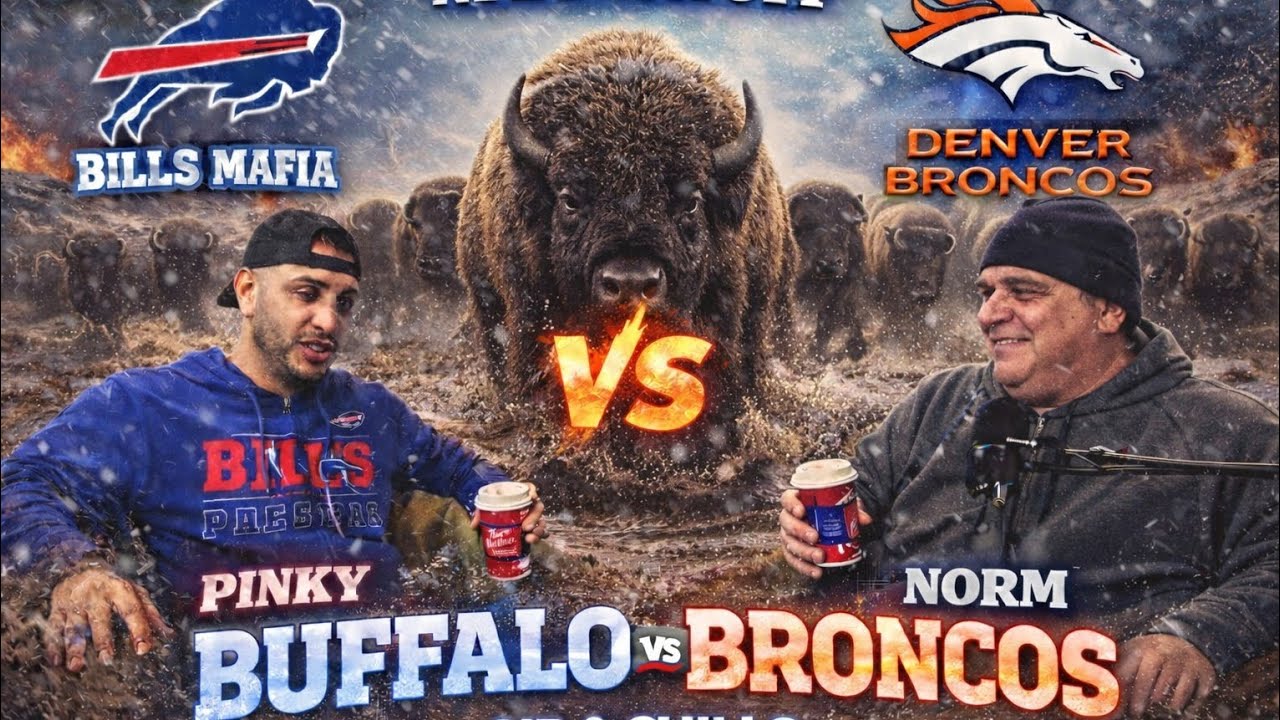 BILLS MAFIA IN THE MUD 🦬❄️ | Buffalo Dominates Denver | NFL PLAYOFFS