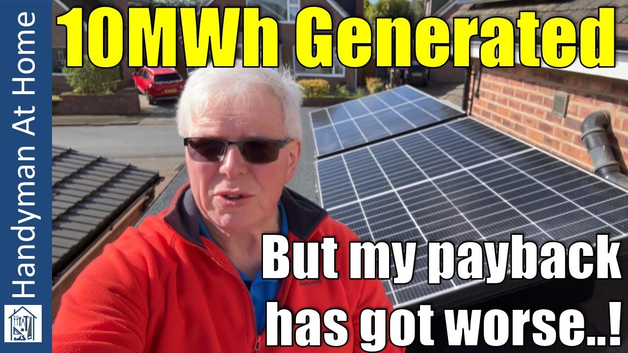 Solar Power Review - 10.6 MWh in 3 Years But My Payback Has Got Worse!