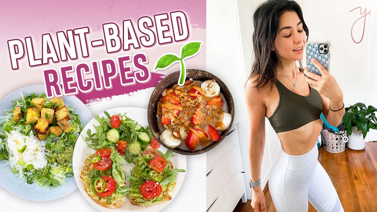 WHAT I EAT IN A DAY I Plant-based easy recipes 🌱