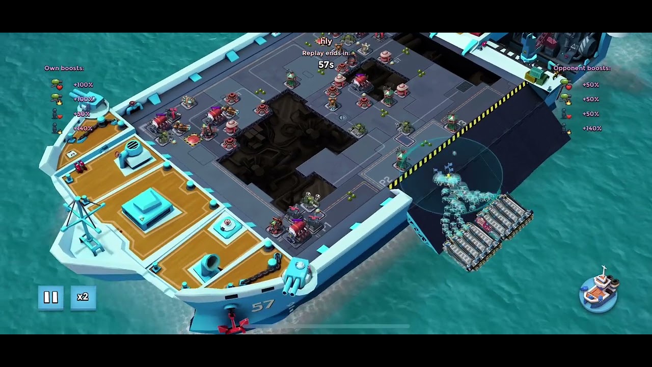 Boom Beach Warships S81 rank 21 super warrior push 