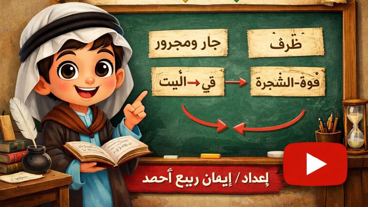 #شبه الجملة ببساطة #دراما القواعد النحوية 