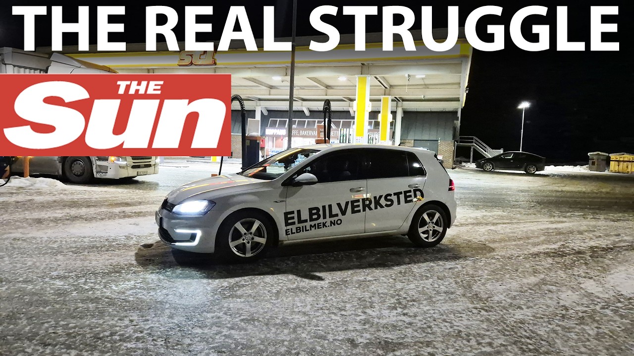 I drove a 12-year old VW e-Golf to -26°C and I was shocked!