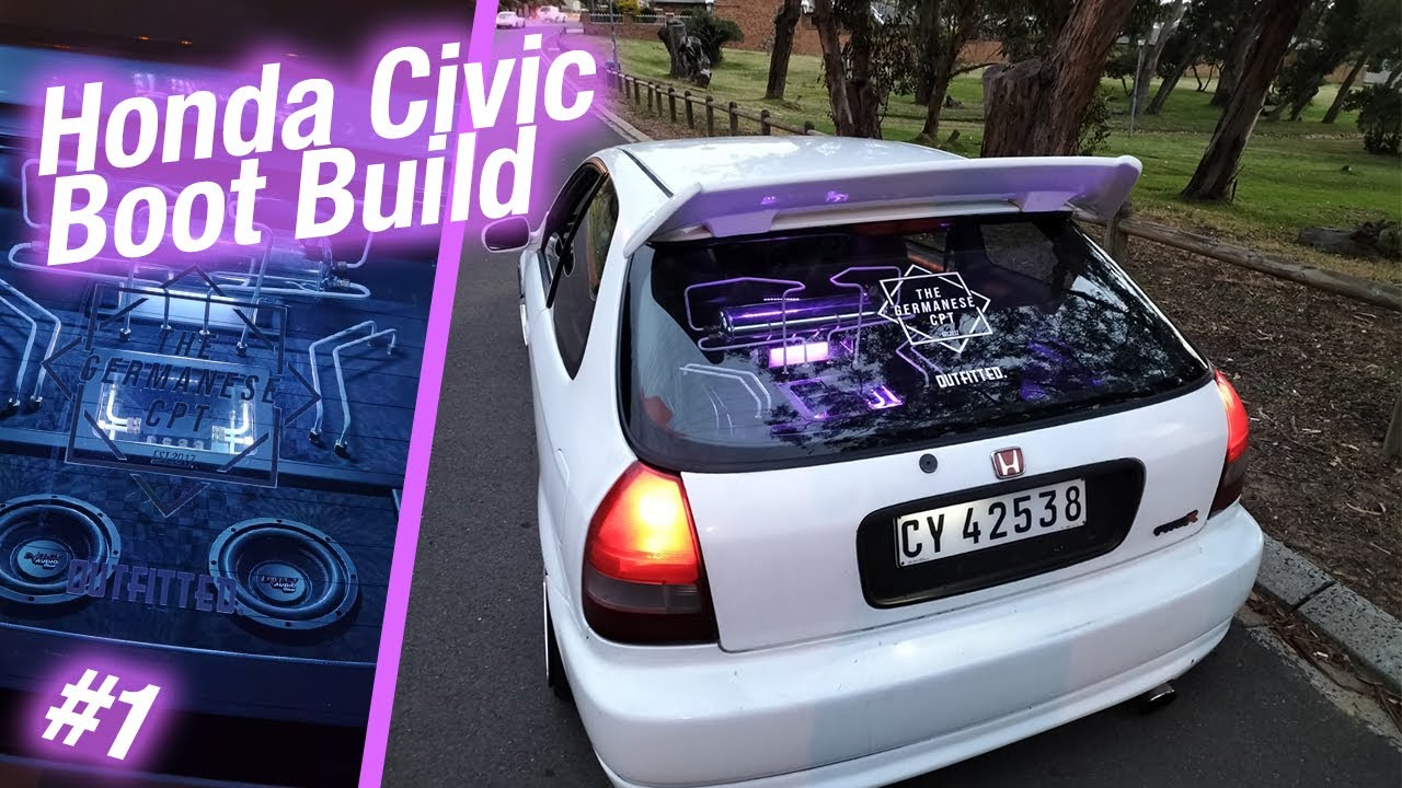 Building a Custom Air setup + Sound system for a Bagged Honda EK Civic Part 1