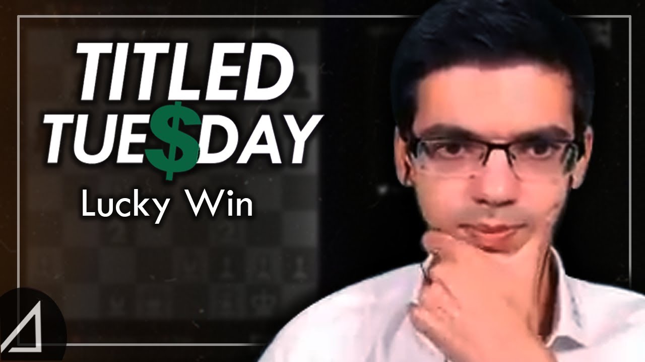 Anish Giri's lucky win vs Grischuk in Titled Tuesday.
