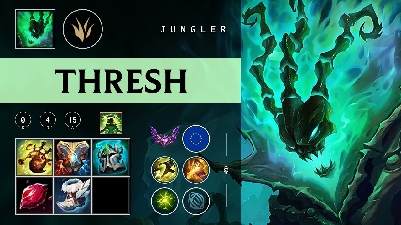 Thresh Jungle vs Ambessa - EUW Master Patch 26.03