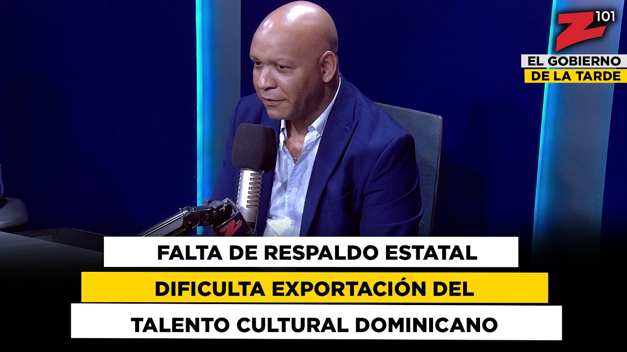 Johnny Alcántara: Falta de respaldo estatal dificulta exportación del talento cultural dominicano