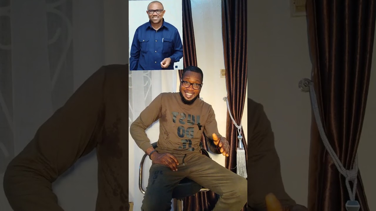 Peter Obi is not doing Eye-service by pricing peanuts. He's simply living his life. A life .