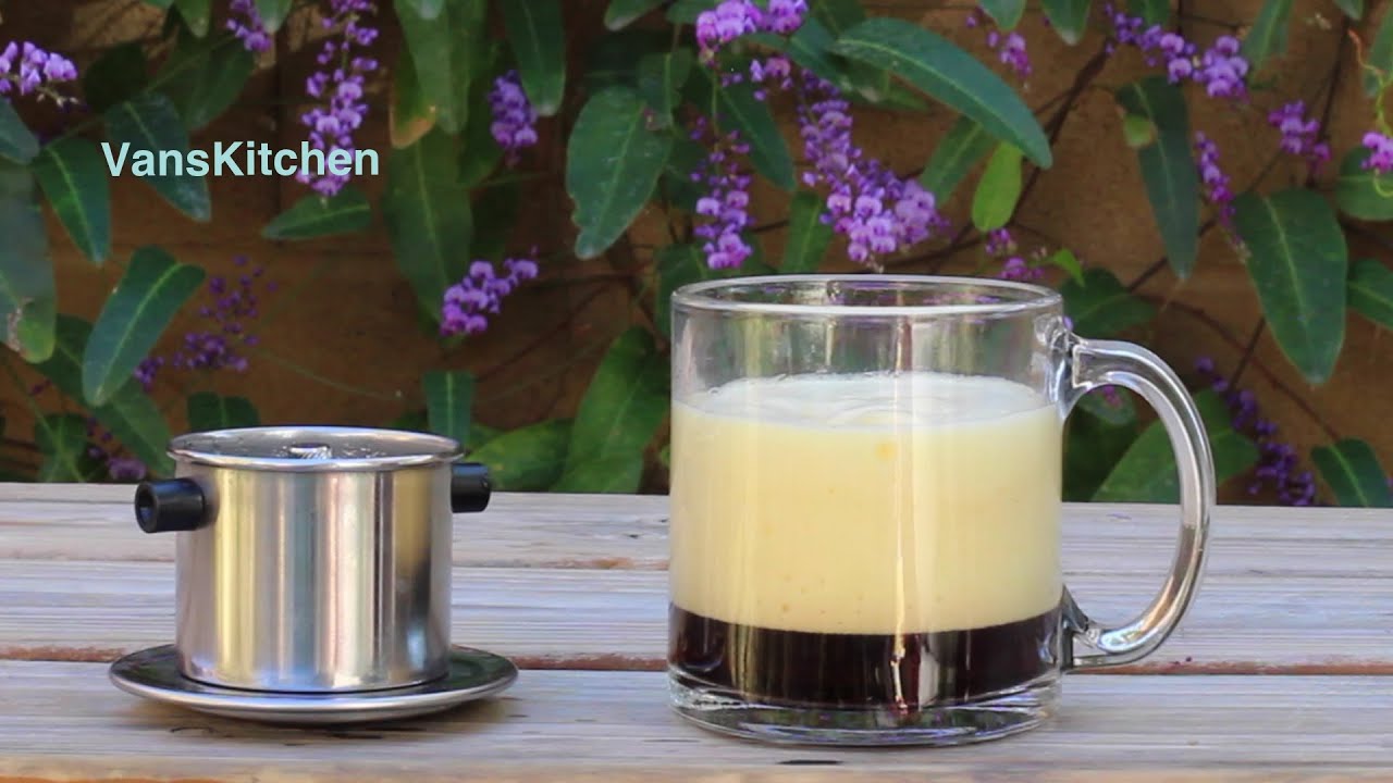 Vietnamese egg coffee (Cà phê trứng)