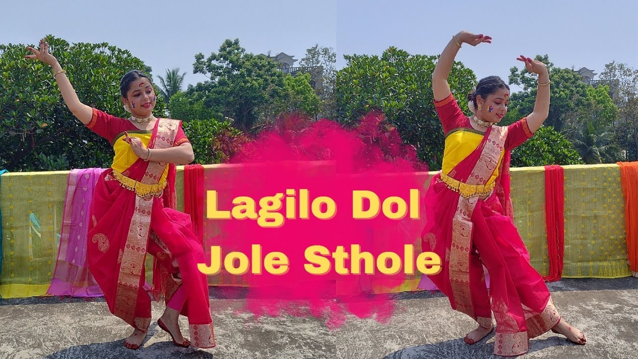 Lagilo Dol Jole Sthole | Ogo Kishor Aji | Basanta Utsav | Holi | Dance Cover| Dance with Nayan
