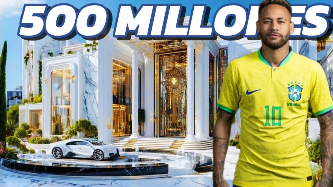 Así es la MILLONARIA Vida de Neymar Jr (todo gracias al Fútbol)