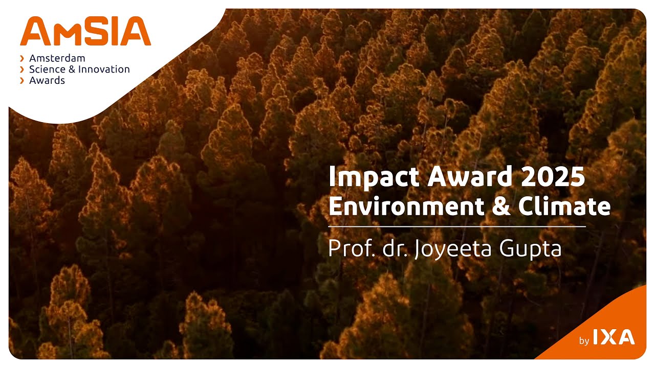 Impact Award Category Environment & Climate - Joyeeta Gupta (University of Amsterdam)