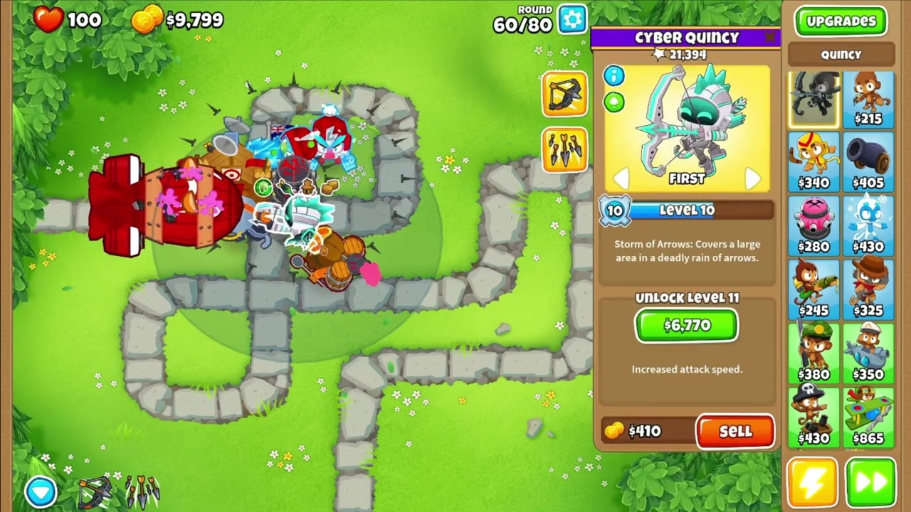 BTD6 Monkey Meadow - Alternate Bloons Rounds (No Monkey Knowledge)