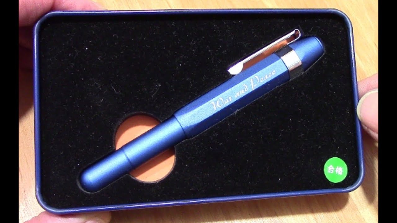 Delike Alpha Blue Fountain Pen Review