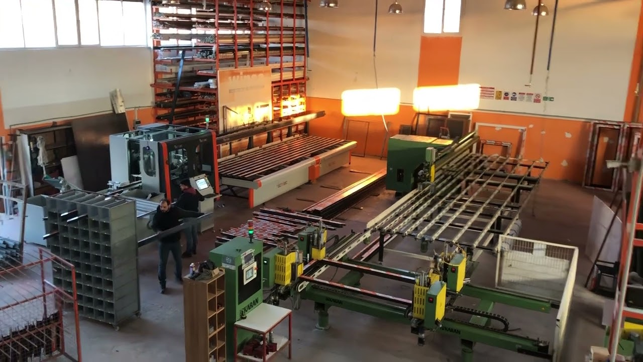 Pvc Alüminyum kapı pencere üretim tesisi