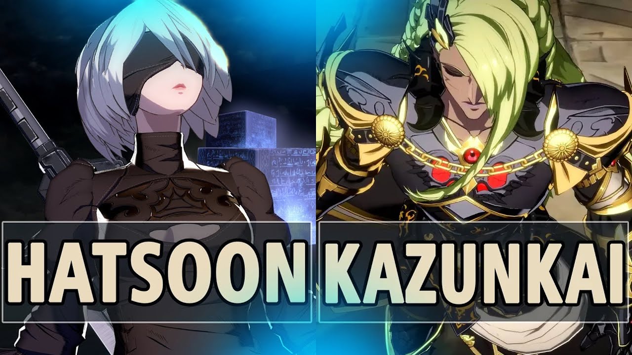 GBVSR:🔥Hatsoon (2B) Vs Kazunkai (Beelzebub Conqueror's Carapace)🔥| High Level Gameplay.