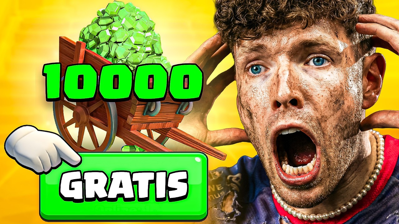 😱💎DRAMA um 10.000 GRATIS-GEMS im 0,00€ PROJEKT... | Clash Royale Deutsch