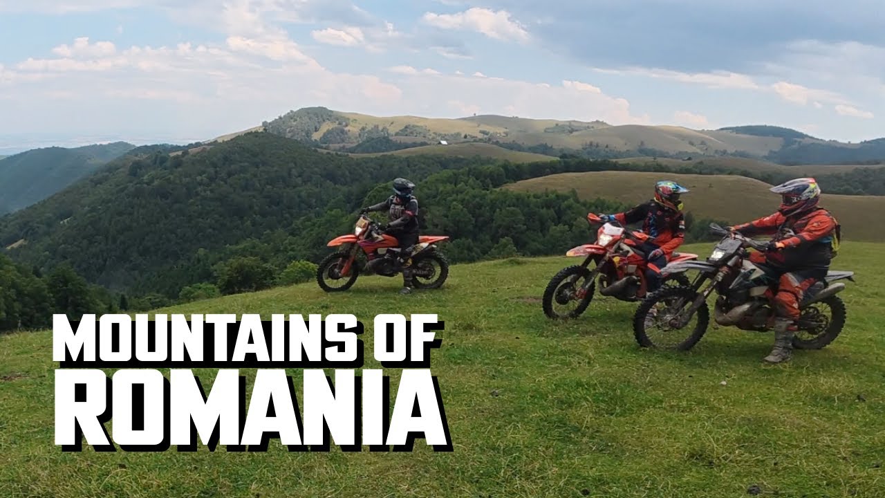 Cruising fast Romanian mountain trails | Pure riding POV
