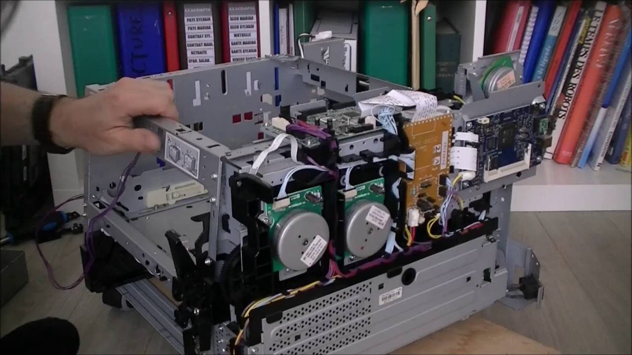 HP laserjet pro 400 color printer teardown part 3 big progress