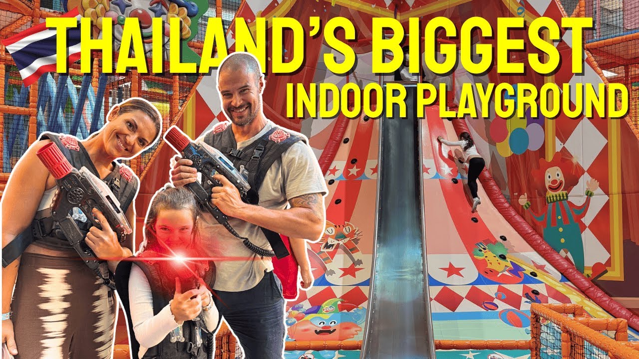 Thailand's BIGGEST Indoor Playground! 🇹🇭 Mega Harborland at One Bangkok FULL TOUR (with prices)