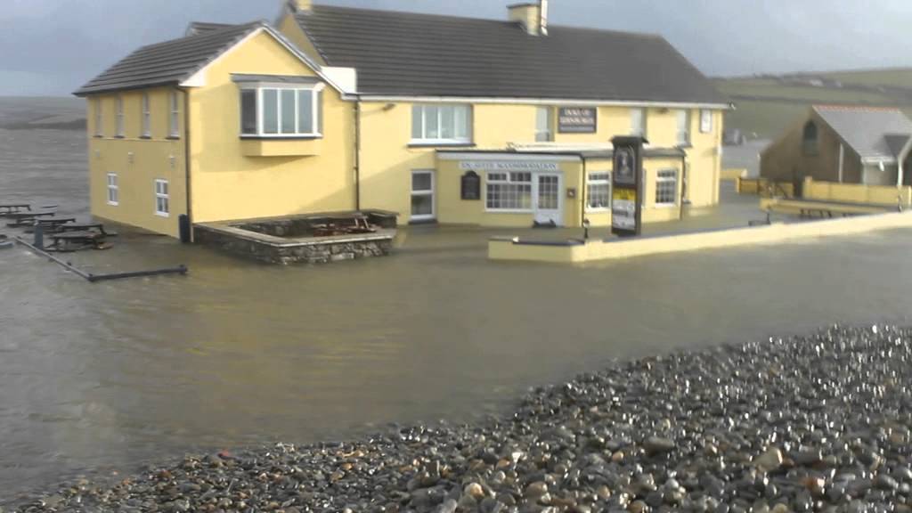 Newgale Flood Damage