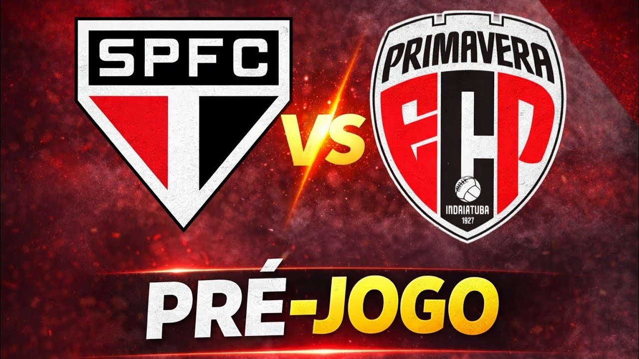 PRÉ-JOGO SÃO PAULO X PRIMAVERA – CAMPEONATO PAULISTA 2026 – 7ª RODADA