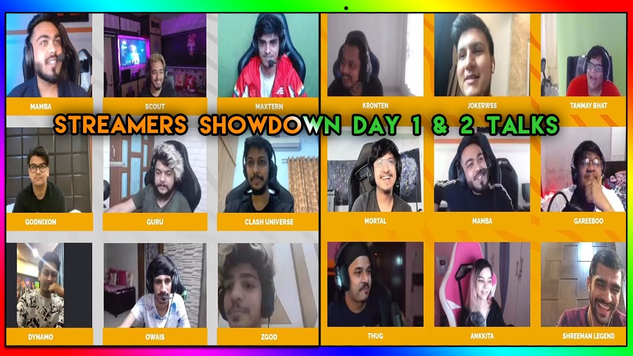 Streamers Showdown Day 1 & 2 Talks | All Indian streamers at one Platform | India OP